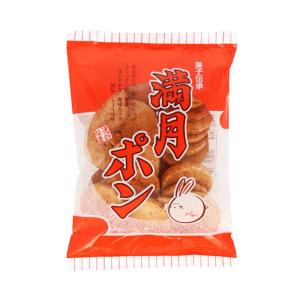 松岡製菓 満月ポン 90g×15袋｜pepe-shop