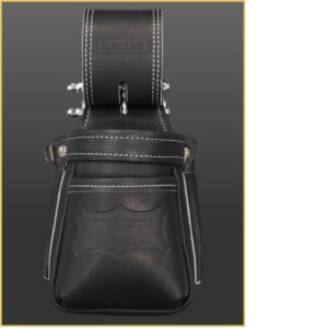 ニックス チェーン式最高級硬式グローブ革小物腰袋(ブラック) KGB-201VADX｜pepe-shop