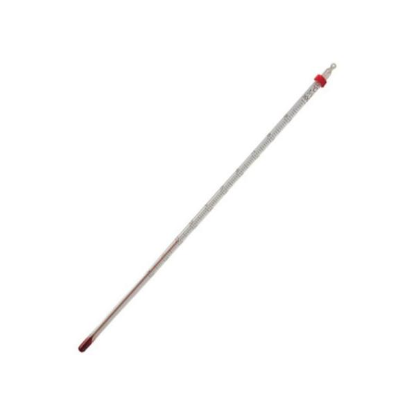佐藤計量器(SATO) 棒状温度計 -80~50度 30cm (感温液色/赤)