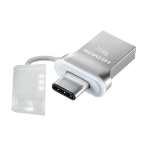 アイ・オー・データ USBメモリー USB3.1 Gen1 Type-C⇔Type-A 両コネクター搭載 64BG 日本メーカー U3C-H｜pepe-shop