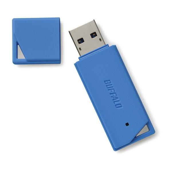BUFFALO USB3.1(Gen1)対応 USBメモリー バリューモデル 16GB ブルー RU...