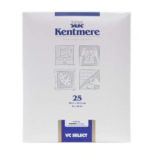 Kentmere 白黒印画紙 VC Select RC 1M Glossy 8X10 六切 25枚 ...