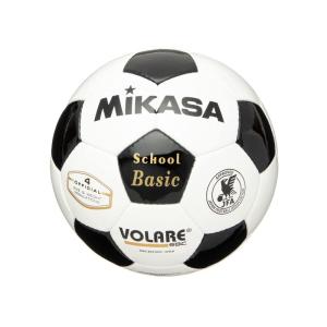 ミカサ(MIKASA) サッカーボール 4号 日本サッカー協会 検定球 (小学生用) ホワイト/ブラック SVC402SBC-WBK 推奨内｜pepe-shop