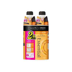 まとめ買い エッセンシャル しっとりまとまる シャンプー つめかえ用 340ml×2個