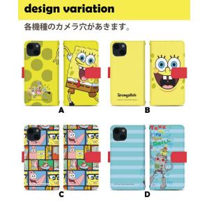 スポンジボブ スマホケース 手帳型 全機種対応...の詳細画像2