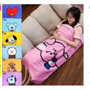 bts グッズ BT21 毛布 ブランケット ベッド プレゼント