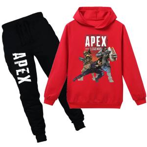 Tシャツ ゲームロゴ APEX LEGENDS エーペックス 長袖 グッズ 快適 上下セット　2点セット　ファッション 男女兼用　誕生日　プレゼント　ギフト　070831