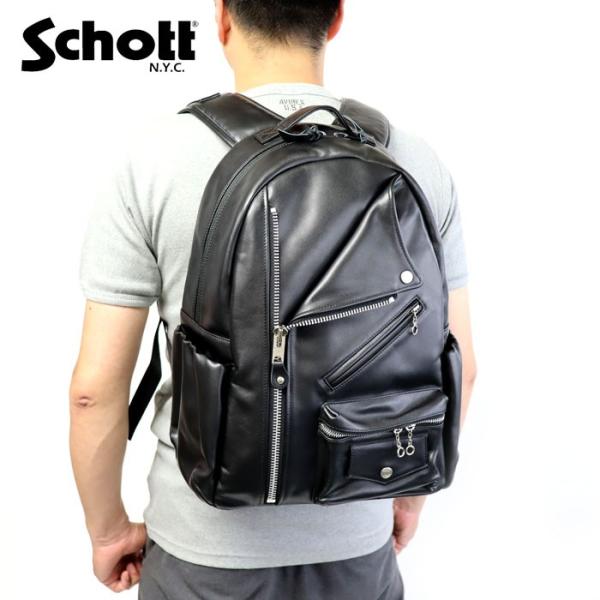 正規取り扱い店 3119055 Schott ショット RIDERS DAY PACK ライダース ...