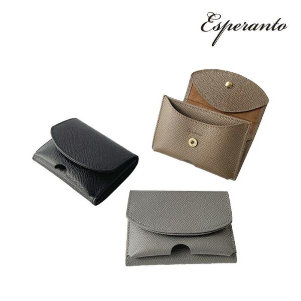 esperanto エスペラント ボントーノレザー ミニマム財布  ESP-6720  日本製財布 ...