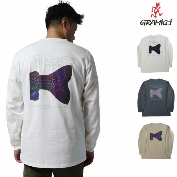 Gramicci グラミチ G5FU-T099 トラウトテイルロングスリーブTシャツ ロンT 長袖シ...