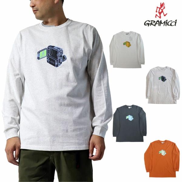 Gramicci グラミチ G5FU-T130 カムコーダーロングスリーブTシャツ CAMCORDE...