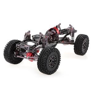 レーシング フレームシャーシ ラジコンパーツ アクセサリー ホイールベースメタル CNC RCロッククローラー 1/10 RC4WD 313mm｜pepper