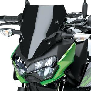 バイク スクリーン ウインドスクリーン スモーク ディフレクター カワサキ Z400 2020 2021用｜pepper