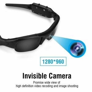 1080p HD 軽量 小型 乗馬メガネ サングラス 眼鏡型ビデオレコーダー DVR カメラ
