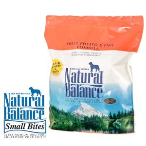 ナチュラルバランス スウィートポテト＆フィッシュ 小粒 1kg 全年齢用 サーモン 小型犬 ドッグフード Natural Balance アメリカ 魚肉 ペット｜peppynet