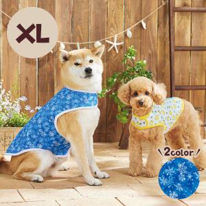 犬服 ドッグウェア フレッシュクールベスト ＸＬ  夏 ひんやり 冷感 夏用 涼感 アウトドア ペット ペピイ PEPPY｜peppynet