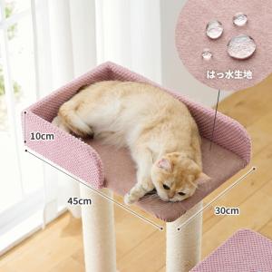 シニア猫にやさしいローステップタワー 本体 高...の詳細画像3