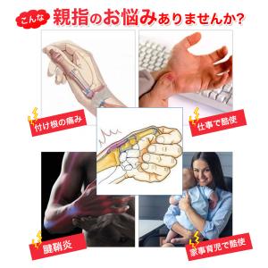 親指サポーター 腱鞘炎 手 父の日 医療用 お...の詳細画像4