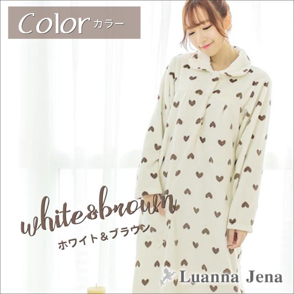 (メディア出演) ルームウェア パジャマ レディース 長袖 ワンピース かわいい モコモコ 秋 冬 ...