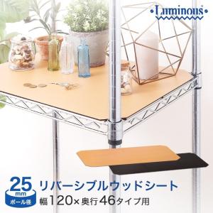 Luminous スチールラック パーツ ルミナス ビニールシート 幅120 奥行