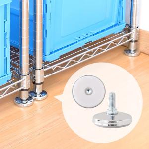 スチールラック パーツ ルミナス 円形アジャス...の詳細画像3