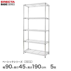 ERECTA（エレクター） ベーシックシリーズ ウッドシェルフ ホワイト