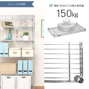 スチールラック パーツ シェルフ 棚板 ルミナ...の詳細画像3