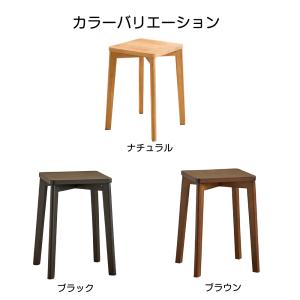 スツール 木製 四角 椅子 スタッキング ダイ...の詳細画像2