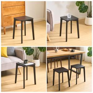 スツール 木製 四角 椅子 スタッキング ダイ...の詳細画像5