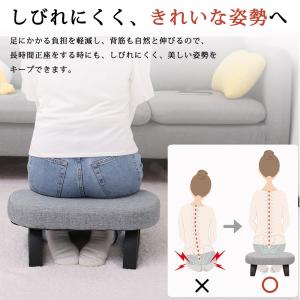 正座椅子 あぐら正座椅子 正座補助 法事 正座...の詳細画像2