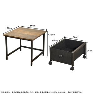 ローテーブル サイドテーブル 多機能 ベッドサ...の詳細画像5