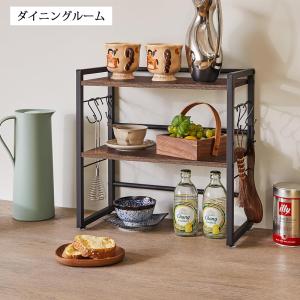 卓上 本棚 ラック デスク収納 棚板高さ調節可...の詳細画像5