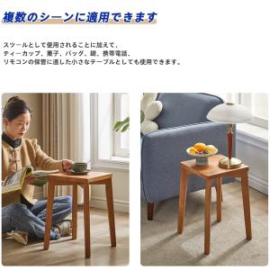 スツール 木製 四角 椅子 スタッキング ダイ...の詳細画像2