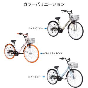 折りたたみシティサイクル 折りたたみ自転車 シ...の詳細画像5
