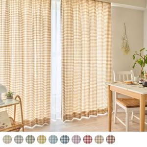 友安製作所 カフェカーテン 花柄 綿 クラシカル ゴッホ オーダー