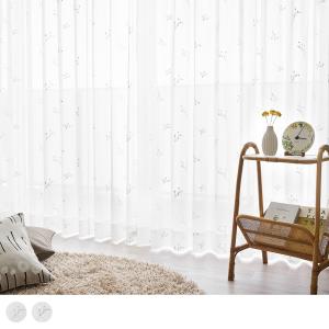 アジアンカーテン オリエンタル レースカーテン 洗濯可 エスニック