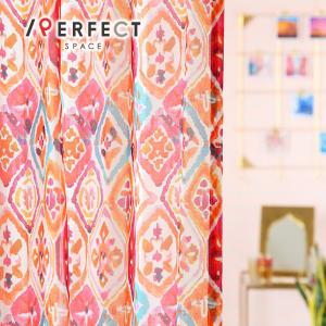 レースカーテン 柄 モロッコ オリジナル 洗濯可 海外風 インテリア