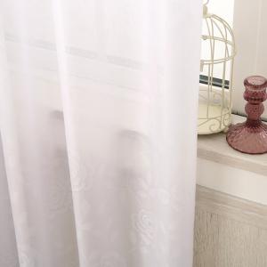 ミラーレース カーテン おしゃれ 1cm刻み オーダー 白 安い おしゃれ 遮熱 Uvカット 防炎 ミラーローズ ホワイト 1 5倍ヒダ Ysr 0052 2h パーフェクトスペース カーテン館 通販 Yahoo ショッピング