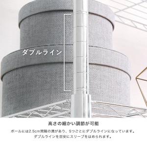 ルミナス スチールラック パーツ ラック ポー...の詳細画像5