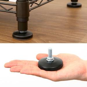 ルミナス スチールラック ノワール 黒 ラック...の詳細画像2