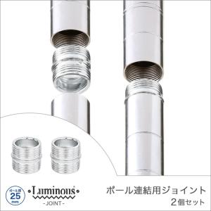 [25mm] ルミナス 延長ジョイント スチールラック 2個 パーツ P25-J