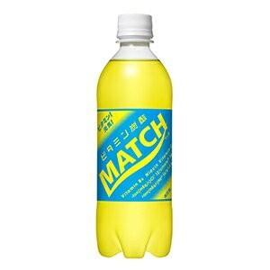 大塚食品 ビタミン炭酸 MATCH マッチ 500mL 1ケース（24本）｜perfectshop