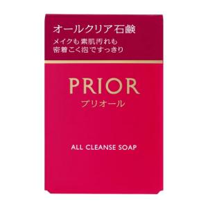 PRIOR 資生堂 プリオール オールクリア石鹸 100g（メーク落とし・洗顔