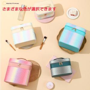 メイクボックス 鏡付き 大容量 持ち運び トレ...の詳細画像1
