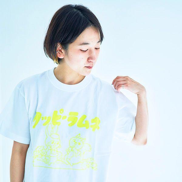 クッピーラムネ ネオンカラー Ｔシャツ イエロー Ｍ サマー