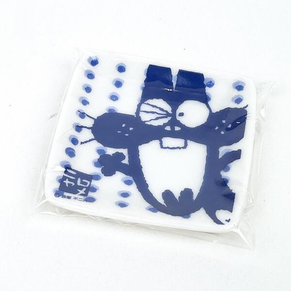 天才バカボン プチ角小皿 (ニャロメ) キッチン 日本製