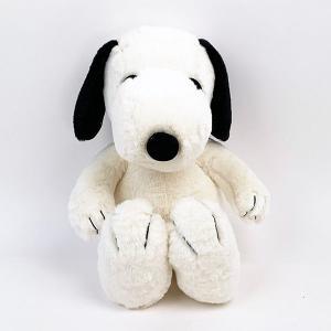 スヌーピー ぬいぐるみ HUGHUGシリーズ 黒 Mサイズ 30cm キャラクター