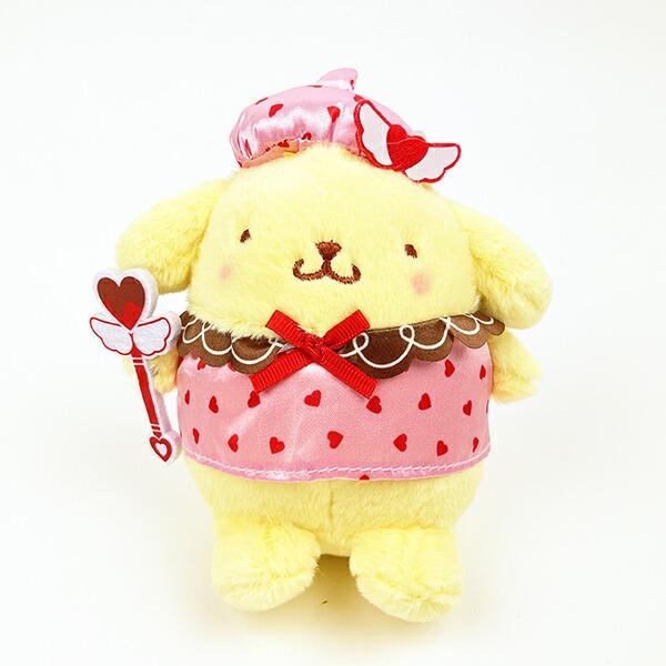 サンリオ ポムポムプリン マジカルハート マスコット ぬいぐるみ ピンク