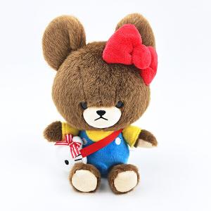 セキグチ 【即納】くまのがっこう×ハローキティ もこもこぬいぐるみ