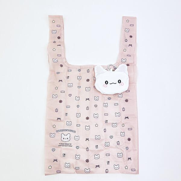 サンリオ はなまるおばけ tetemo エコバッグ ピンク Sanrio